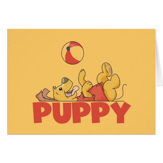 Puppy Plays TShirts and Gifts (Front Horizontal)