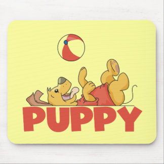 Puppy Plays TShirts and Gifts Mouse Pad