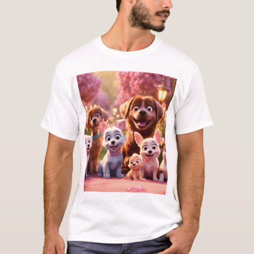 Puppy Playtime Park T_Shirt