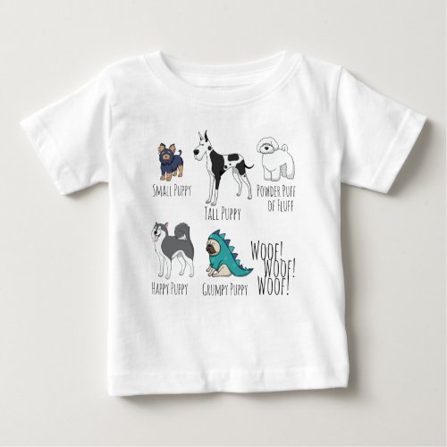 Puppy Poem Baby T_Shirt