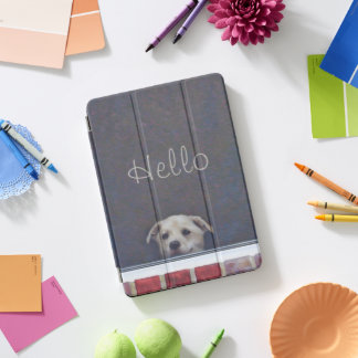 Puppy Popping Up to Say Hello! iPad Pro Cover