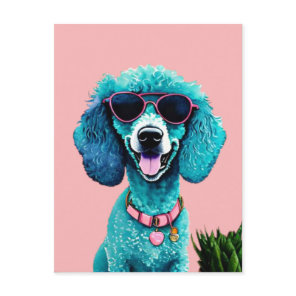 puppy postcard