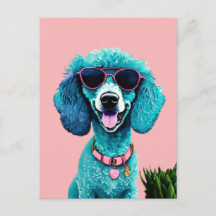 puppy postcard
