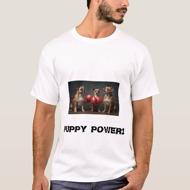 PUPPY POWER! T-Shirt (Front)