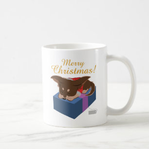 Puppy Present Coffee Mug