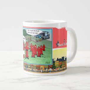 Puppy Pub Crawl Wedding Giant Coffee Mug