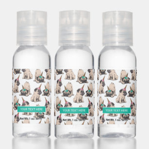 Puppy Pugs Aspiring Unicorn Pattern Hand Sanitizer