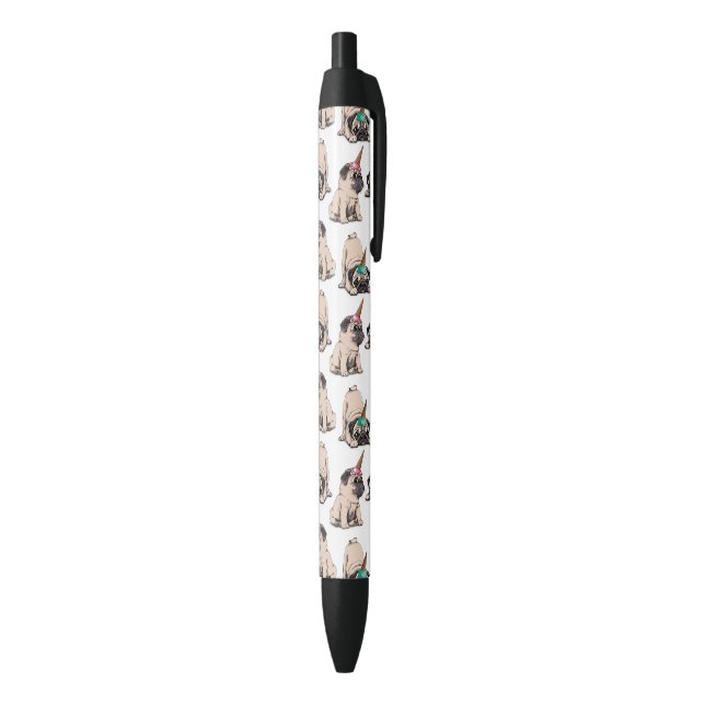 Puppy Pugs | Aspiring Unicorn Pattern Pen (Bottom (Vertical))