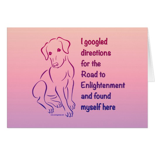 Puppy Road to Enlightenment (Front Horizontal)