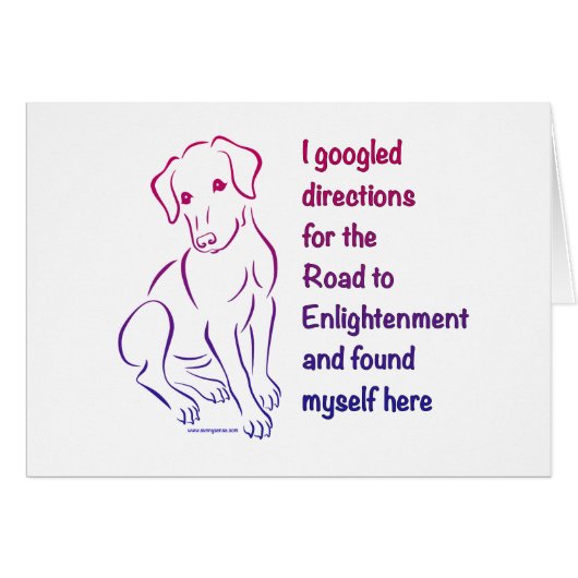 Puppy Road to Enlightenment (Front Horizontal)