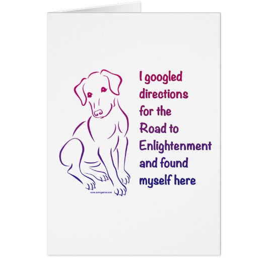 Puppy Road to Enlightenment Cards (Front)