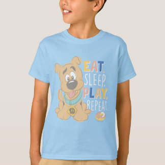 Puppy Scooby-Doo "Eat, Sleep, Play, Repeat" T-Shirt