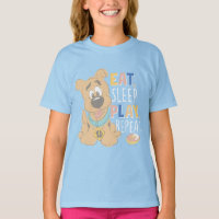 Puppy Scooby-Doo "Eat, Sleep, Play, Repeat"