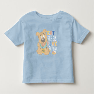 Puppy Scooby-Doo "Eat, Sleep, Play, Repeat" Toddler T-shirt
