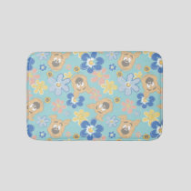 Puppy Scooby-Doo Flower Pattern Bath Mat