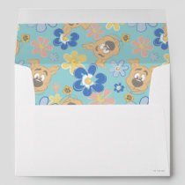 Puppy Scooby-Doo Flower Pattern Envelope