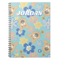 Puppy Scooby-Doo Flower Pattern