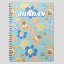 Puppy Scooby-Doo Flower Pattern Notebook