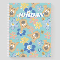 Puppy Scooby-Doo Flower Pattern Notebook