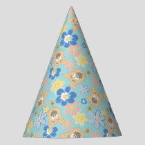 Puppy Scooby-Doo Flower Pattern Party Hat