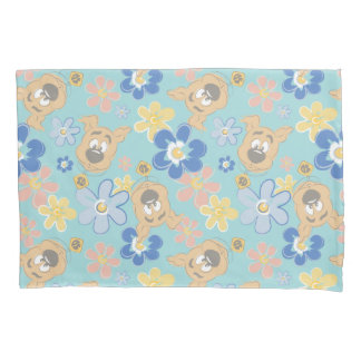 Puppy Scooby-Doo Flower Pattern Pillow Case