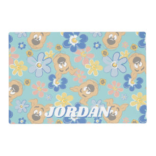 Puppy Scooby-Doo Flower Pattern Placemat