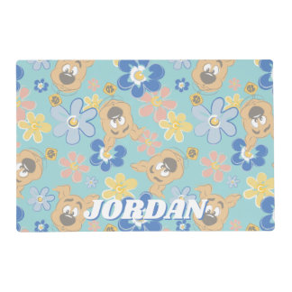 Puppy Scooby-Doo Flower Pattern Placemat