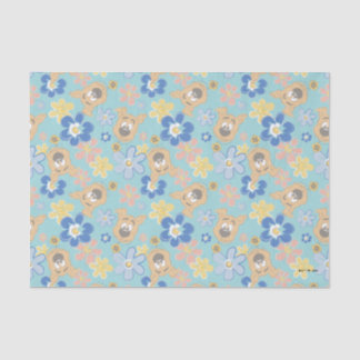 Puppy Scooby-Doo Flower Pattern Tissue Paper