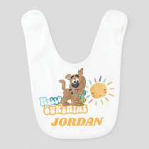 Puppy Scooby-Doo "Hello Sunshine" Baby Bib