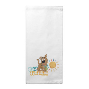 Puppy Scooby-Doo "Hello Sunshine" Cloth Napkin