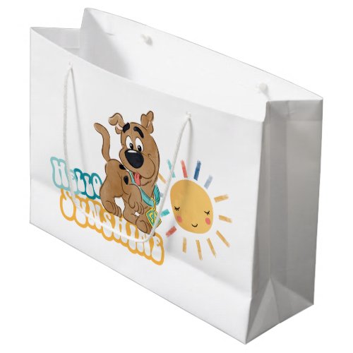 Puppy Scooby_Doo Hello Sunshine Large Gift Bag