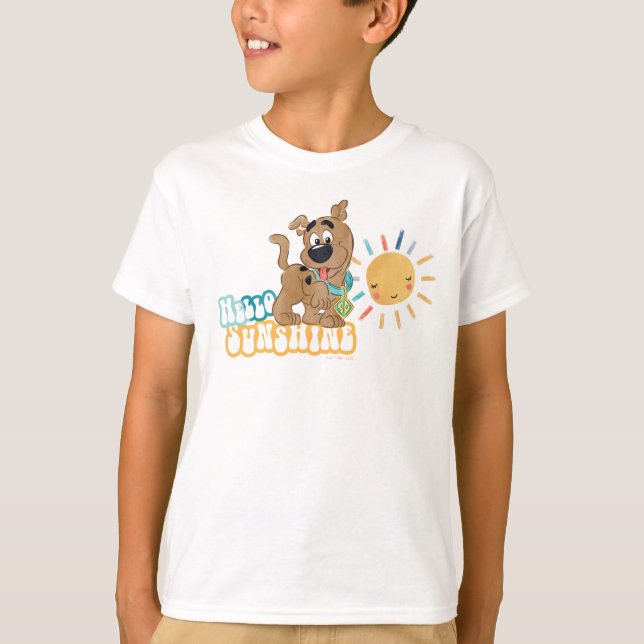 Puppy Scooby-Doo "Hello Sunshine" T-Shirt (Front)