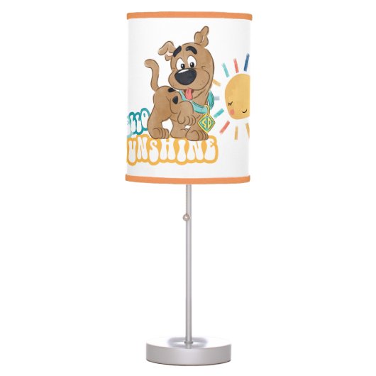 Puppy Scooby-Doo "Hello Sunshine" Table Lamp (Front)