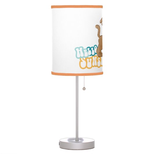Puppy Scooby-Doo "Hello Sunshine" Table Lamp (Left)