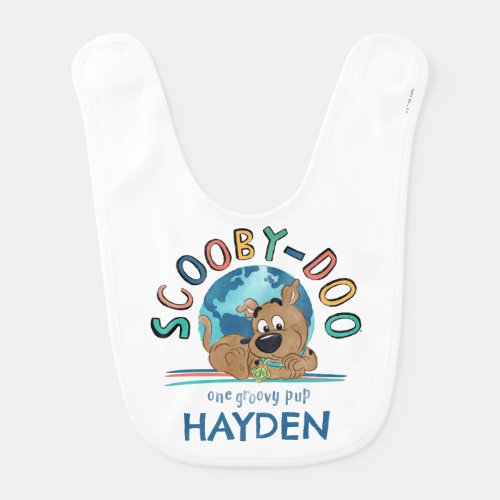 Puppy Scooby_Doo One Groovy Pup Baby Bib