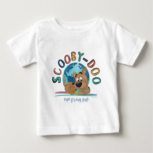 Puppy Scooby_Doo One Groovy Pup Baby T_Shirt