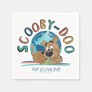 Puppy Scooby-Doo "One Groovy Pup" Napkins