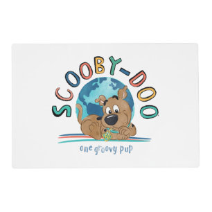 Puppy Scooby-Doo "One Groovy Pup" Placemat