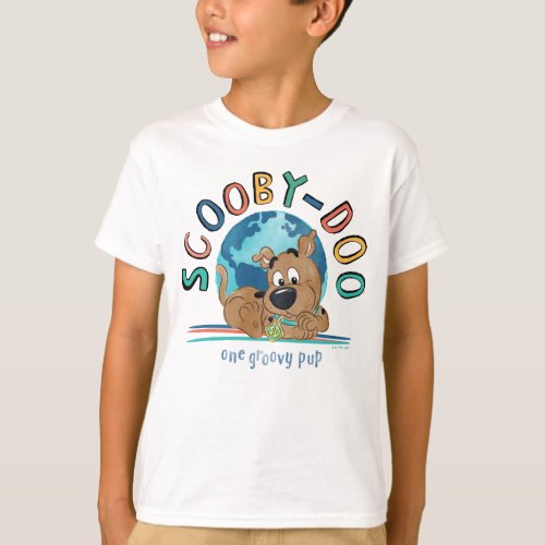 Puppy Scooby_Doo One Groovy Pup T_Shirt