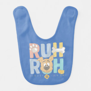 Puppy Scooby-Doo "Ruh Roh" Baby Bib