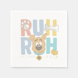 Puppy Scooby-Doo "Ruh Roh" Napkins