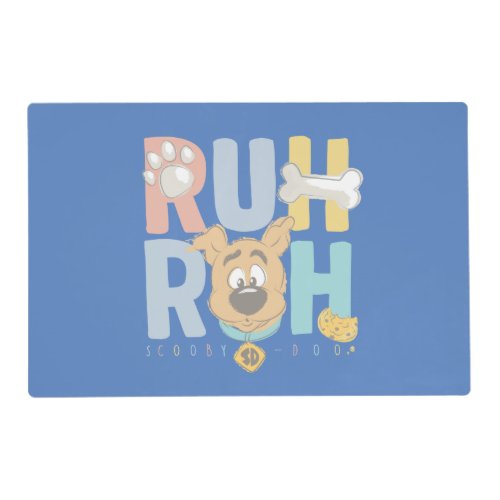 Puppy Scooby_Doo Ruh Roh Placemat