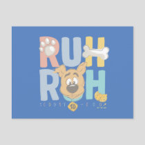 Puppy Scooby-Doo "Ruh Roh" Postcard