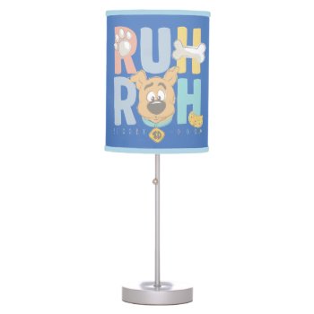 Puppy Scooby-doo "ruh Roh" Table Lamp by scoobydoo at Zazzle