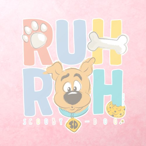 Puppy Scooby_Doo Ruh Roh Wall Decal