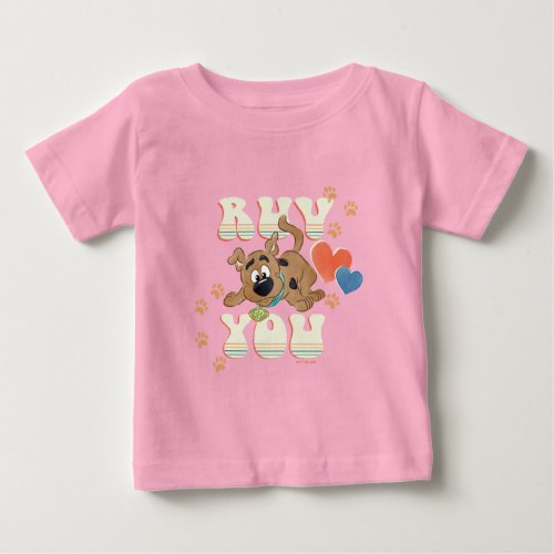 Puppy Scooby_Doo Ruv You Baby T_Shirt