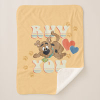 Puppy Scooby-Doo "Ruv You"