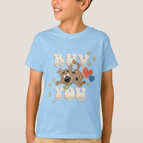 Puppy Scooby_Doo Ruv You T_Shirt