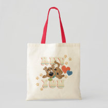 Puppy Scooby-Doo "Ruv You" Tote Bag