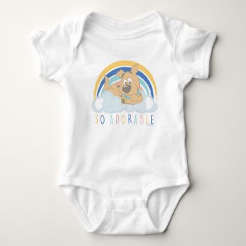 Puppy Scooby-doo "so Adorable" Baby Bodysuit by scoobydoo at Zazzle
